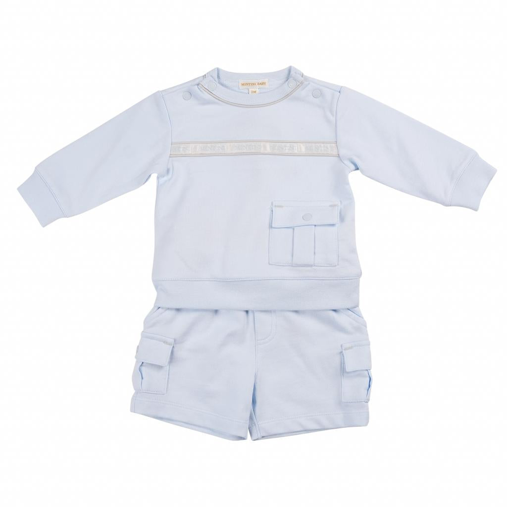 Sweatshirt and Shorts Set
