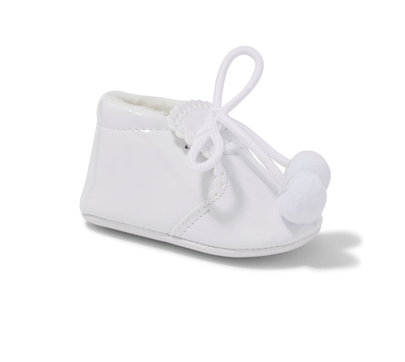 White Pom Pom Shoe