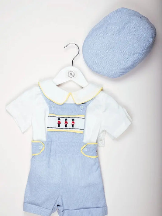 BEAU KIDS - Soldier dungaree set