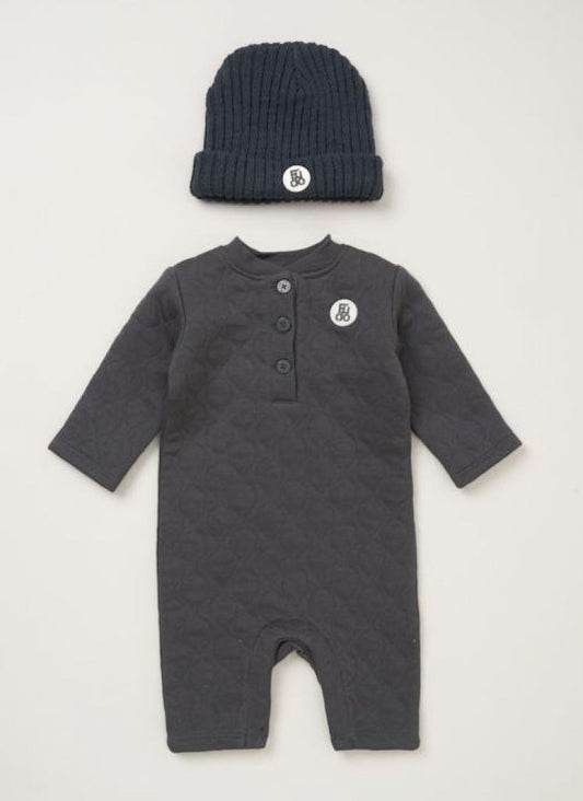 Quilted Romper Set