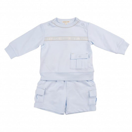 Sweatshirt and Shorts Set
