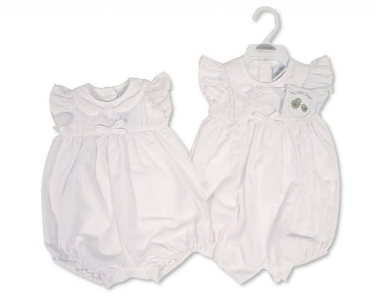 Lace and Bow Romper