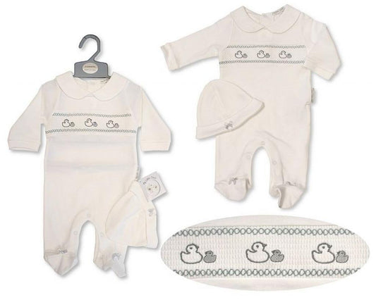 Smocked "Ducks" All In One Set