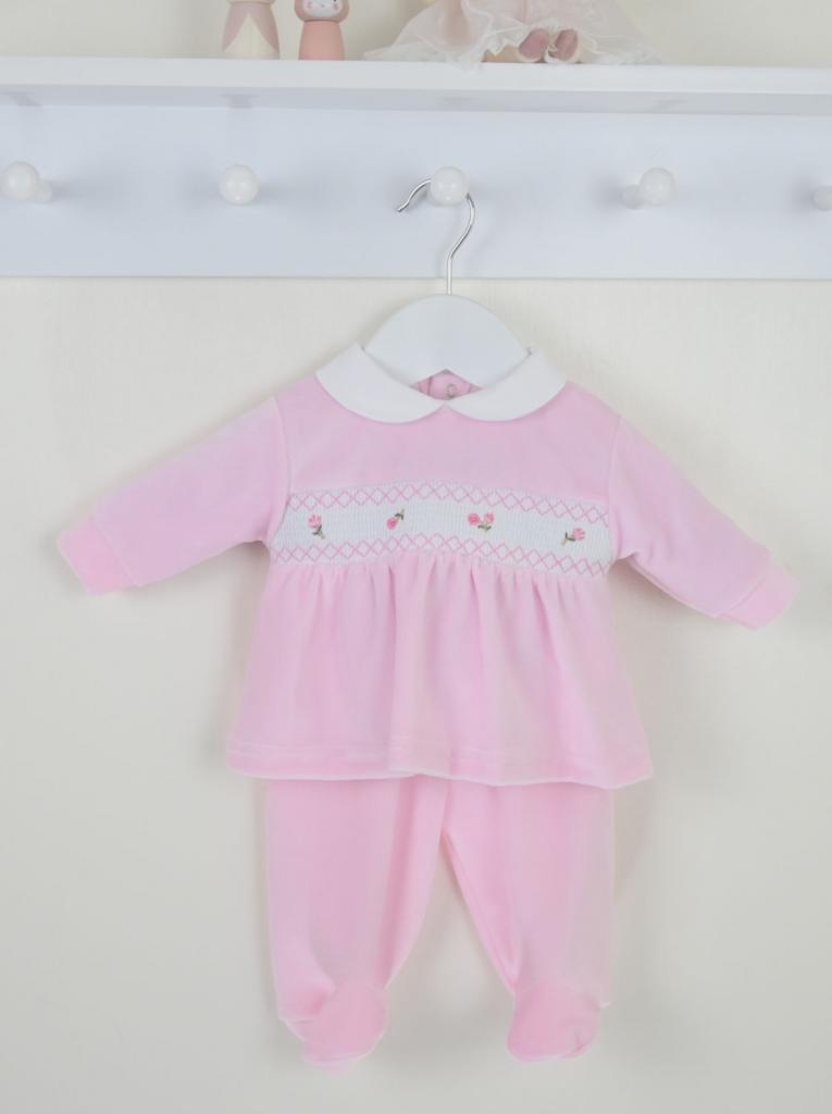 Rose Smocked outfit