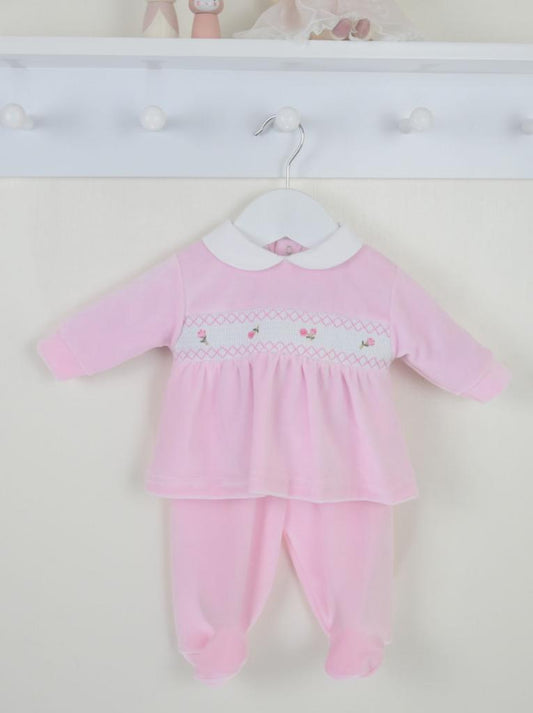 Rose Smocked outfit