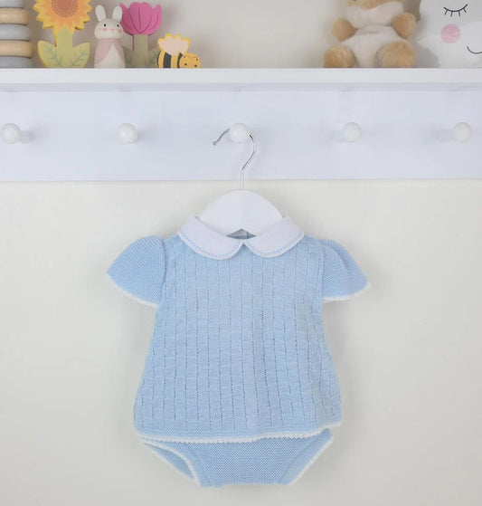 Basket Weave Pants Set